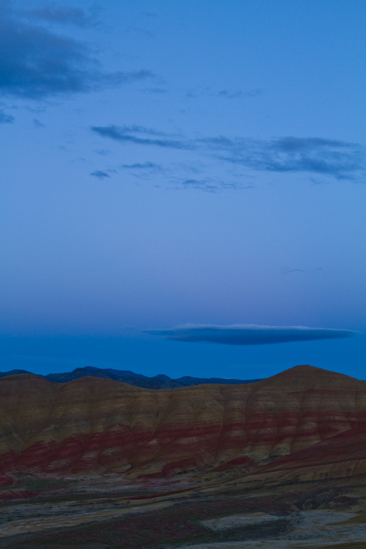 The Painted Hills At Twilight